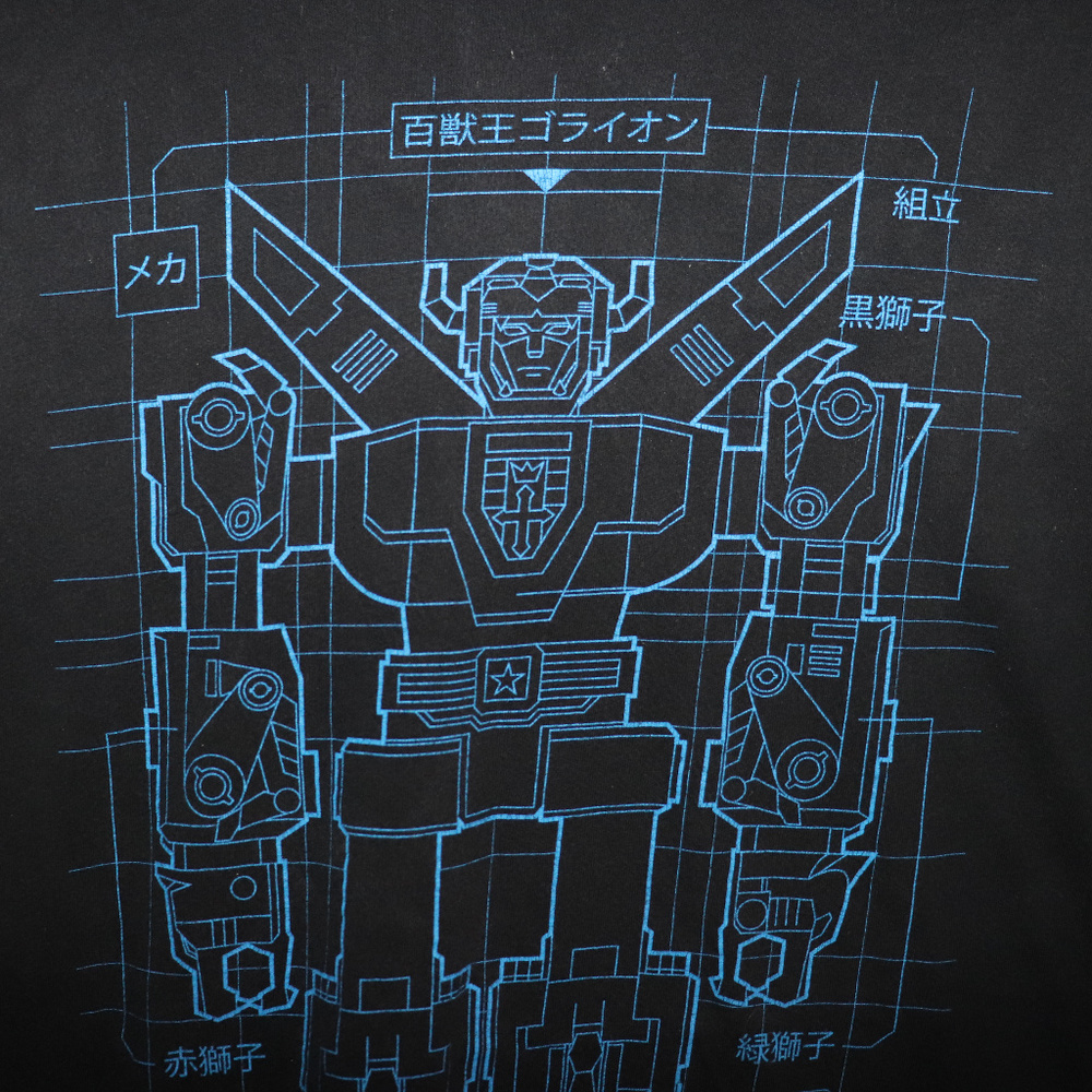 Transformers Loot Crate Voltron Blueprint Shirt M